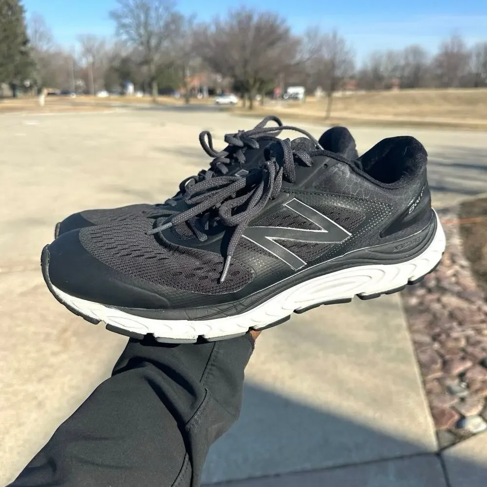 New Balance Men's 840 V4‎ Athletic Running Shoes Size 13 Black Magnet